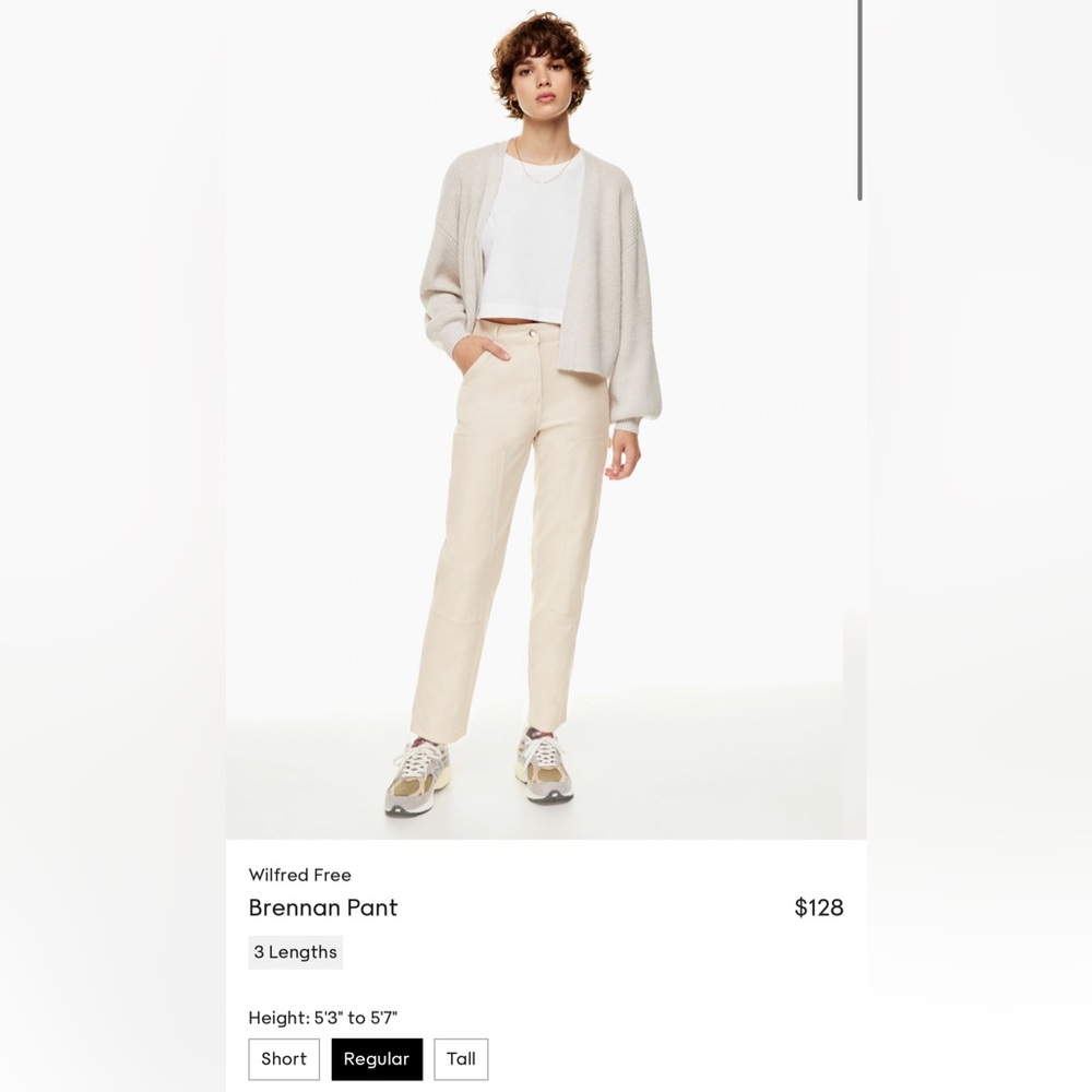 Aritzia Wilfred Free Size 6 in GD Birch